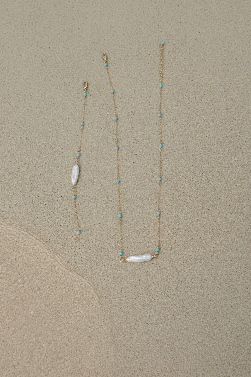 Turquoise Moorea Necklace