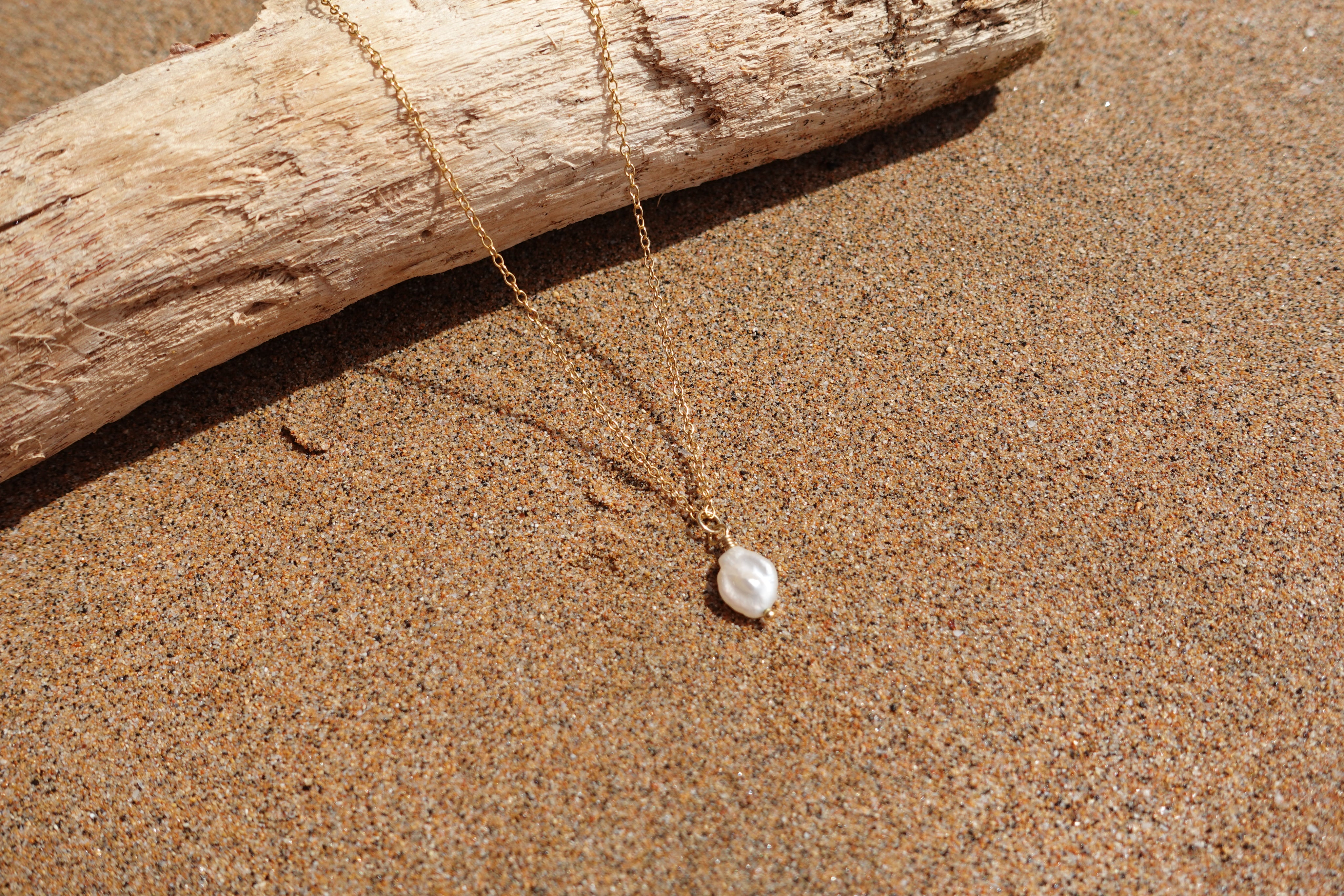 Moon Keshi Necklace