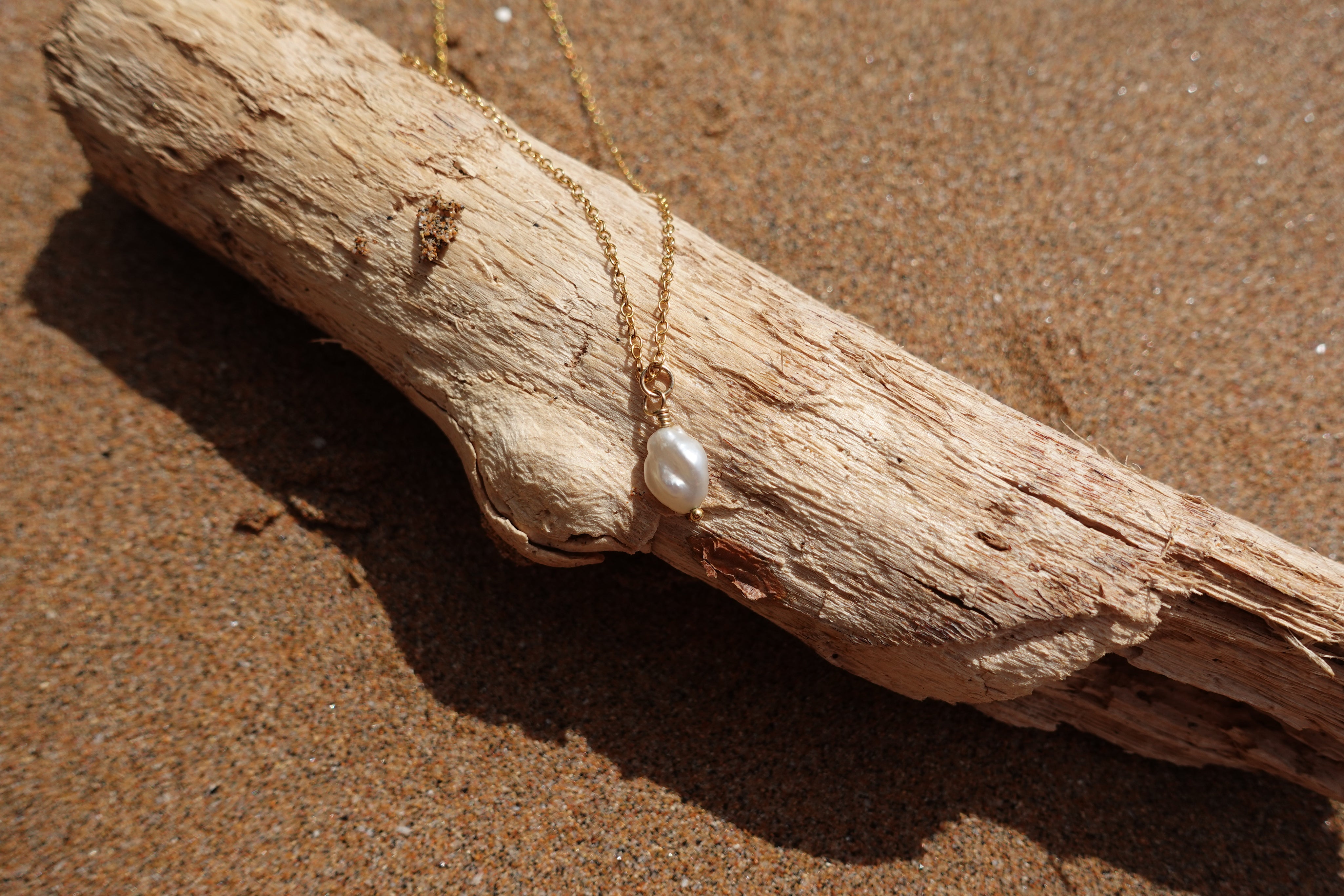 Moon Keshi Necklace