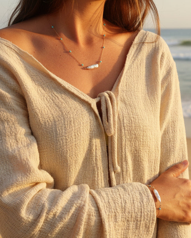 Turquoise Moorea Necklace