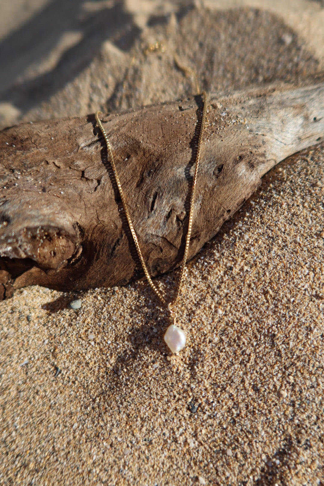 Moon Keshi Necklace
