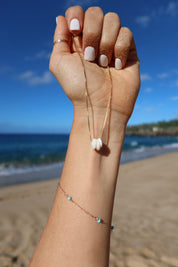 Dainty Puka in Para Necklace